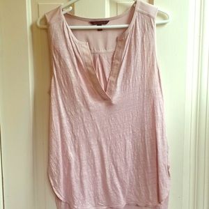 Light pink linen top/tunic